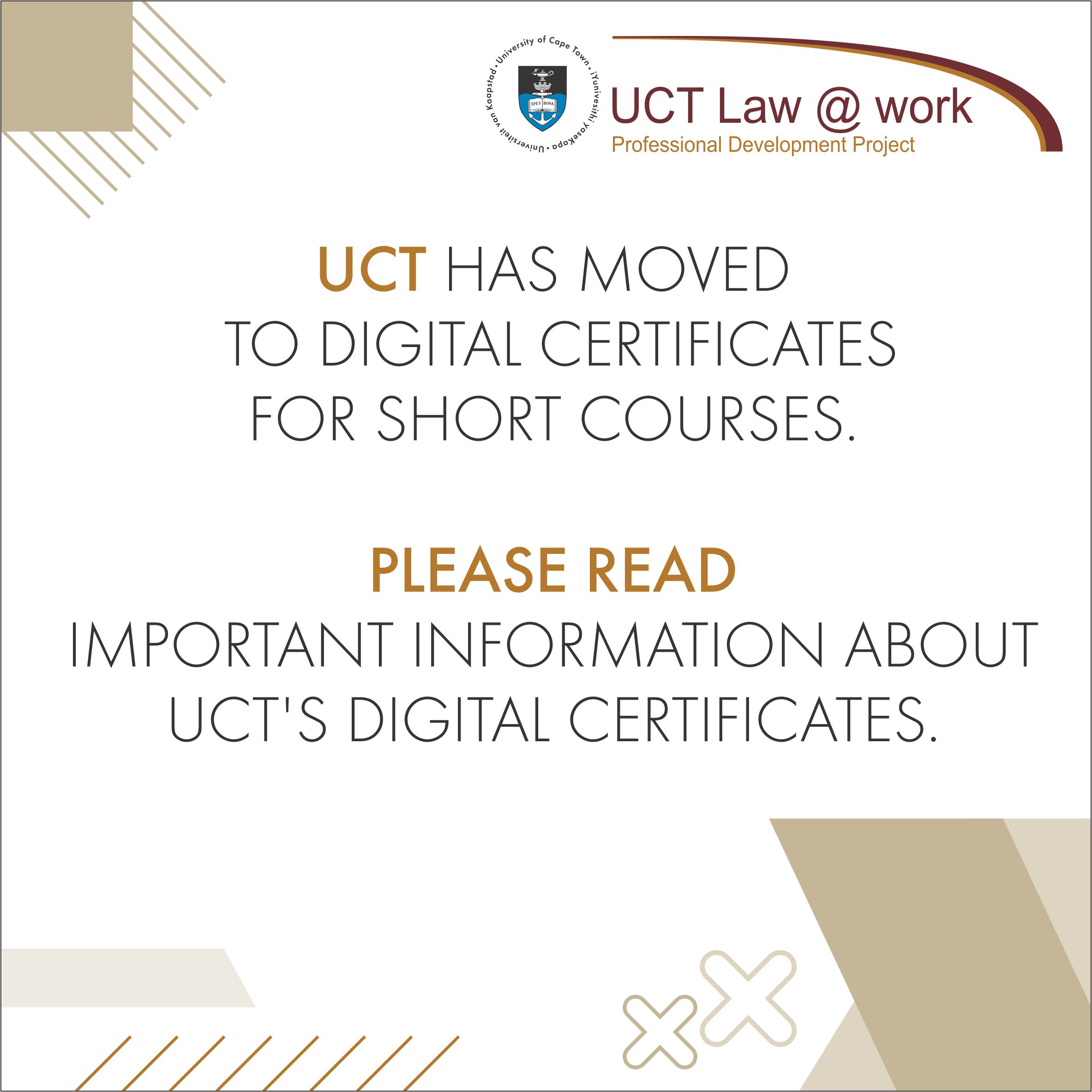 Digital certificates