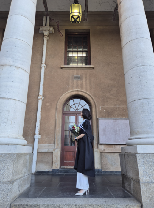 Ah Young Kim at Graduation