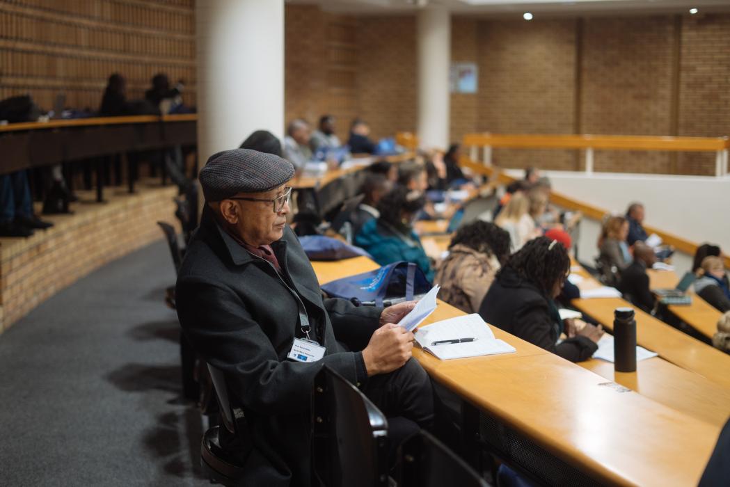 participants in lecture theatre