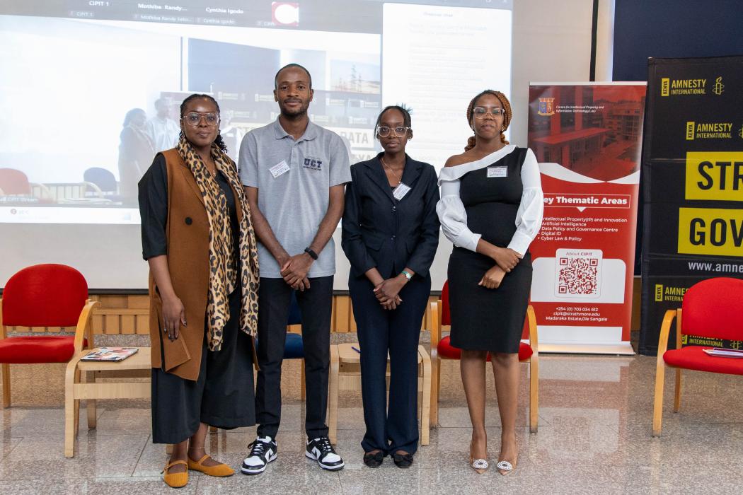 group picture after panel 