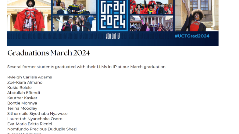 graduation March 2024 list