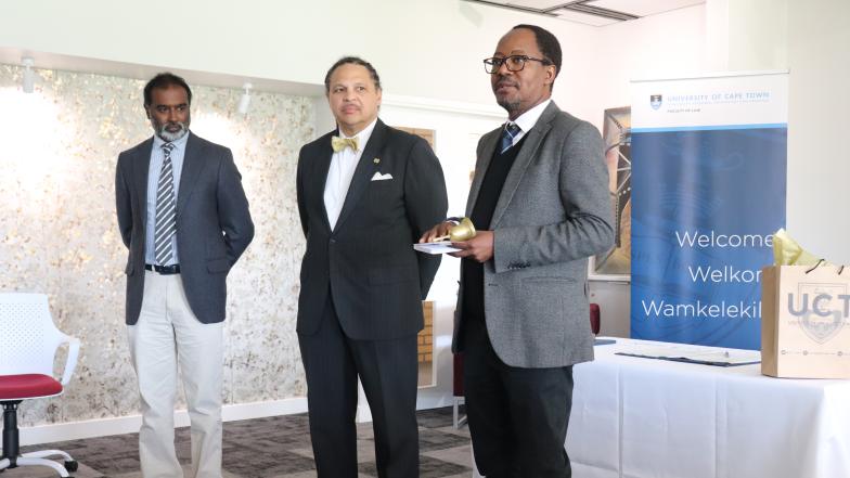 The two Deans and Prof Murugan