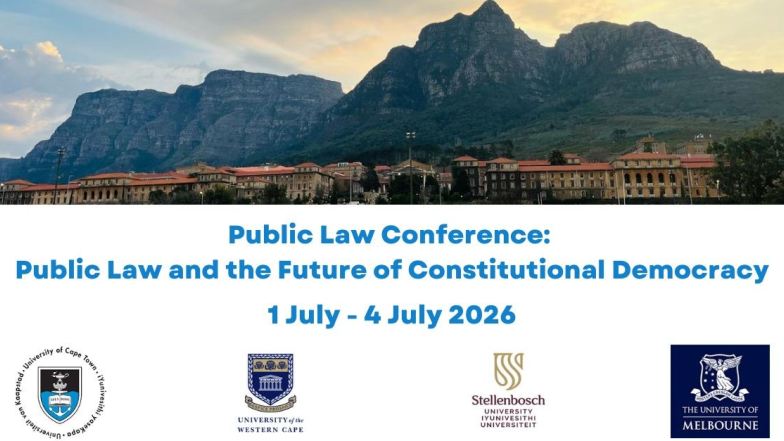 Banner for July 2026 Public Law Conference