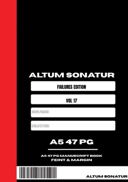 Altum Sonatur Vol 17 Cover