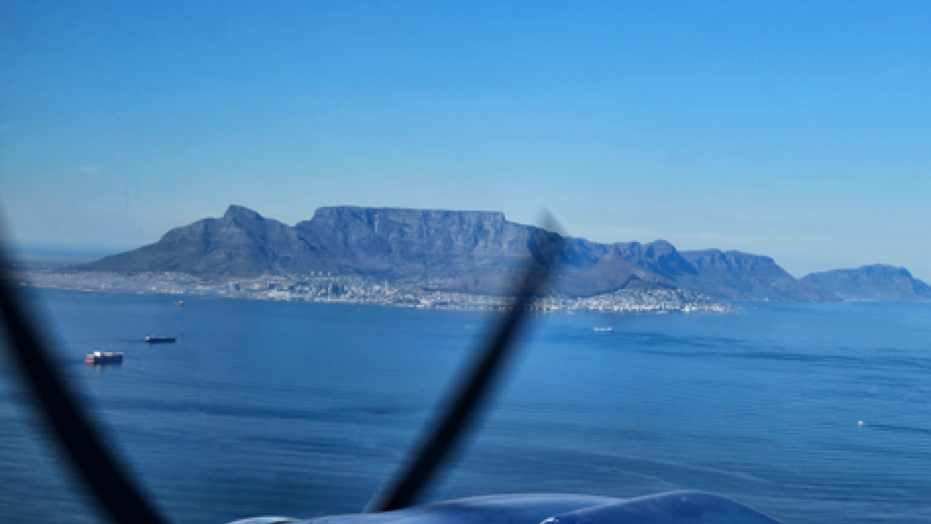 Ah Young Flight over Table Bay