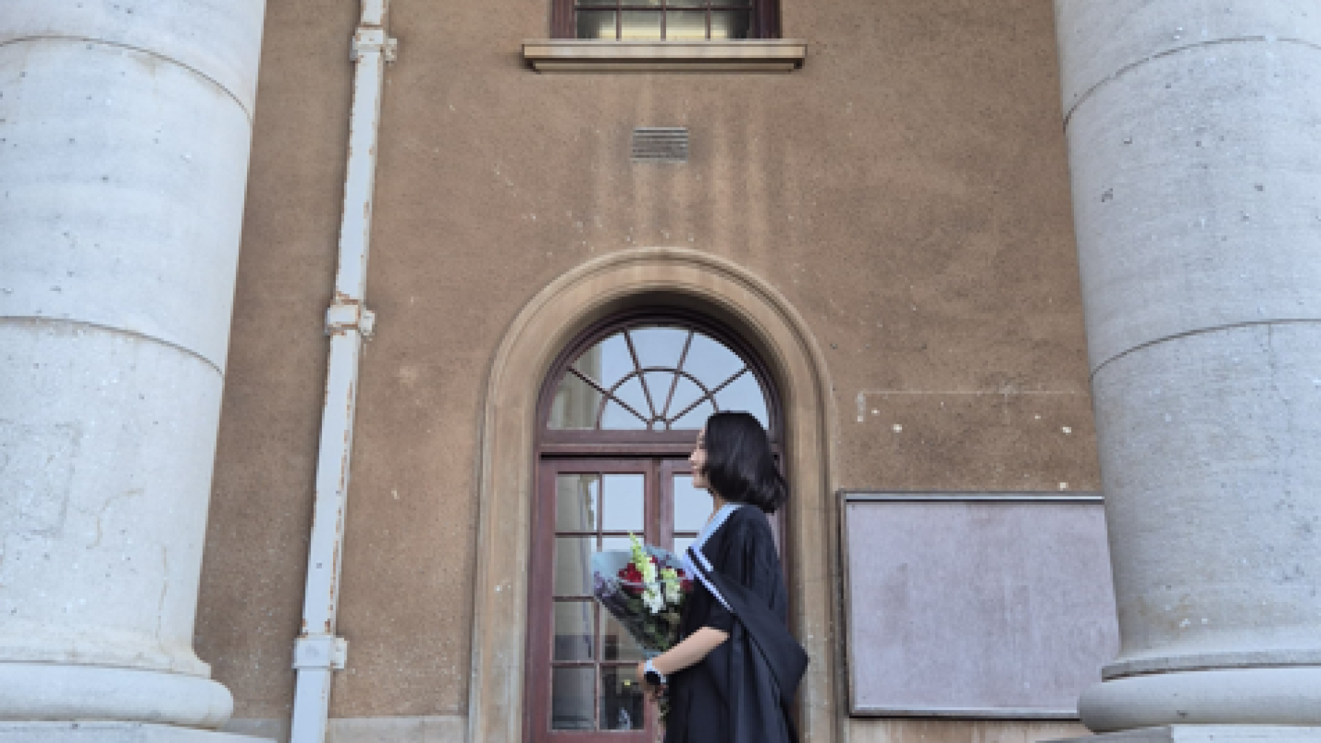 Ah Young Kim at Graduation