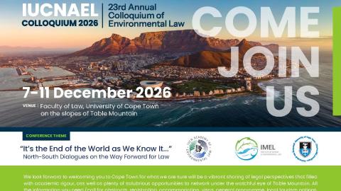 IUCNAEL Come and Join Us (Flyer)