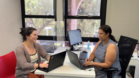 RRU staff with Harvard Intern