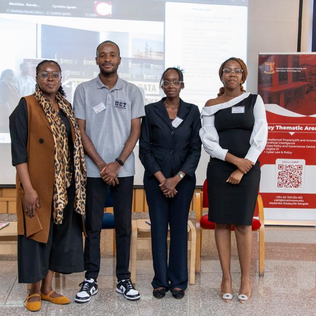 group picture after panel 