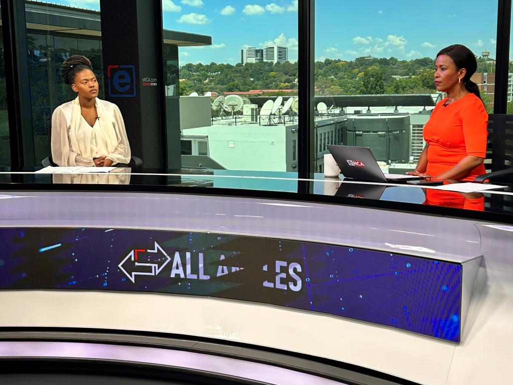 Ayanda Dube on eNCA