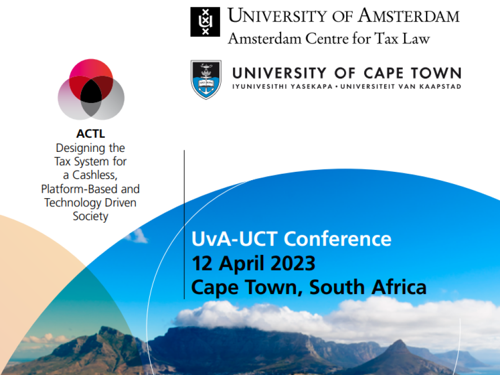 Advert for conference with picture of sky and clouds
