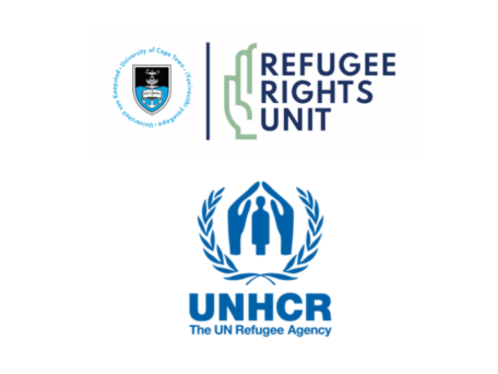 RRU and UNHCR logos, showing partnership